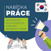Nabídka práce - Velvyslanectví korejské republiky
