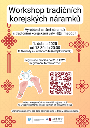 Workshop tradičních korejských náramků