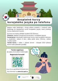 Bezplatné kurzy korejského jazyka po telefonu